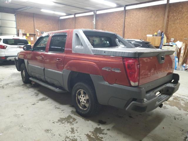 Photo 2 from auction – 2002 CHEVROLET AVALANCHE with VIN 3GNEK13T92G230041