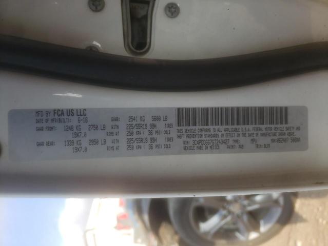 Photo 14 from auction – 2016 DODGE JOURNEY CR with VIN 3C4PDDGG7GT243427