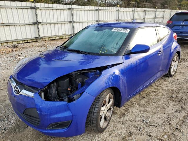 HYUNDAI VELOSTER 2014 with VIN KMHTC6AD1EU184935 - Photo from auction