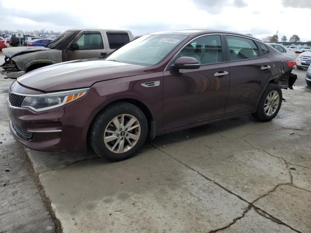 KIA OPTIMA LX 2016 with VIN 5XXGT4L39GG117569 - Photo from auction