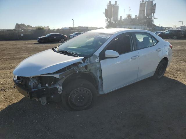 TOYOTA COROLLA L 2018 with VIN 5YFBURHE4JP828688 - Photo from auction