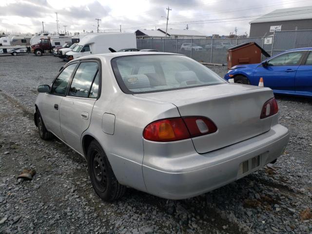 Photo 3 from auction – 2000 TOYOTA COROLLA VE with VIN 2T1BR12EXYC785934