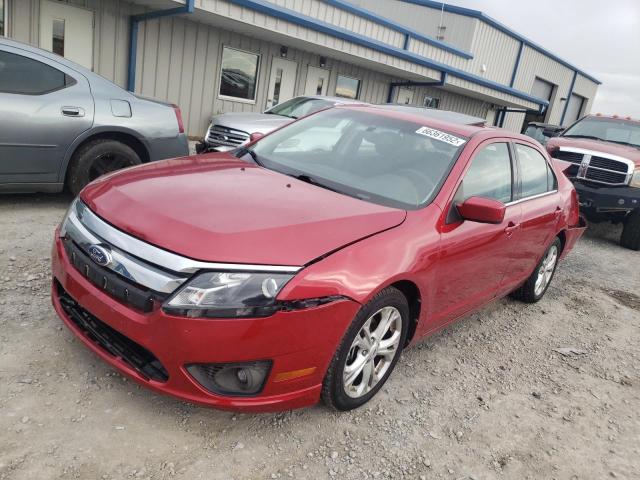 FORD FUSION SE 2012 with VIN 3FAHP0HA6CR186178 - Photo from auction