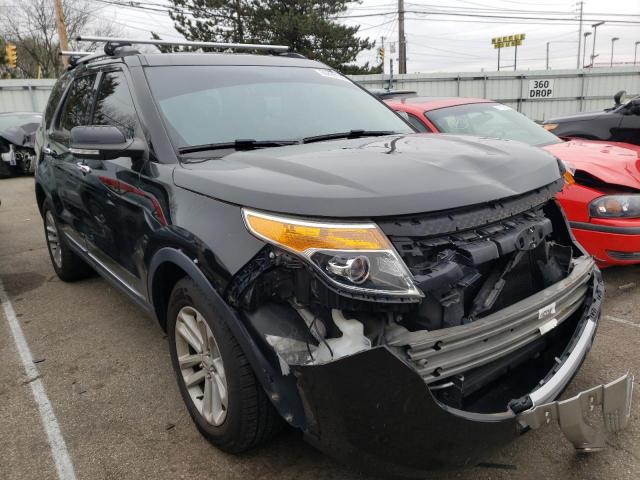 FORD EXPLORER X 2015 with VIN 1FM5K7D85FGC23235 - Photo from auction