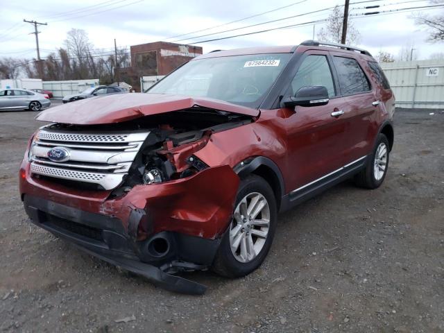 FORD EXPLORER X 2014 with VIN 1FM5K8D82EGA35888 - Photo from auction