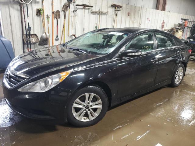 HYUNDAI SONATA GLS 2014 with VIN 5NPEB4AC8EH929945 - Photo from auction