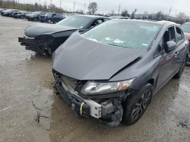 HONDA CIVIC EX 2014 with VIN 19XFB2F83EE022988 - Photo from auction