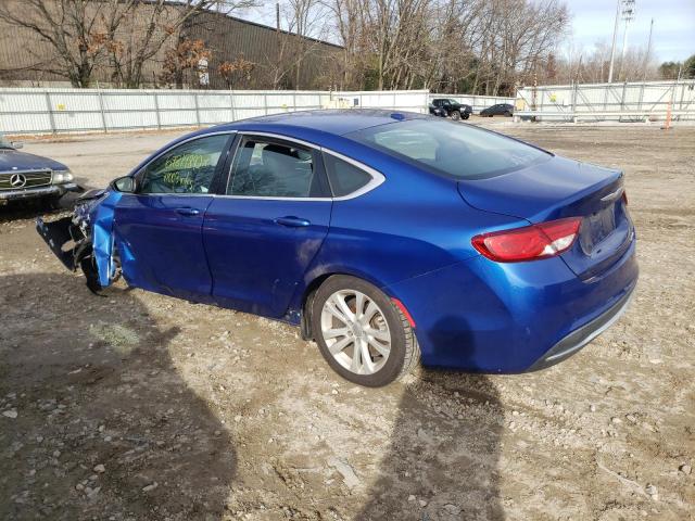 Photo 2 from auction – 2015 CHRYSLER 200 LIMITE with VIN 1C3CCCAB9FN619251