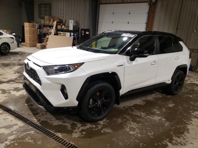 TOYOTA RAV4 XSE 2019 with VIN JTMEWRFV6KD504527 - Photo from auction