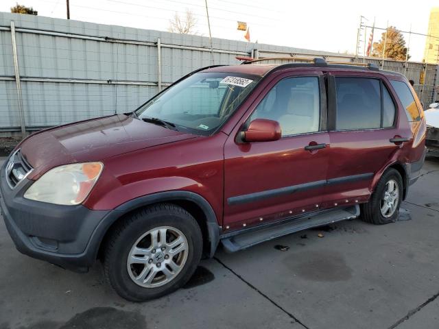 Photo 1 from auction – 2002 HONDA CR-V EX with VIN JHLRD78852C060486