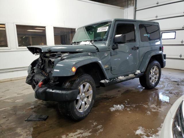 JEEP WRANGLER S 2014 with VIN 1C4AJWBG3EL321065 - Photo from auction