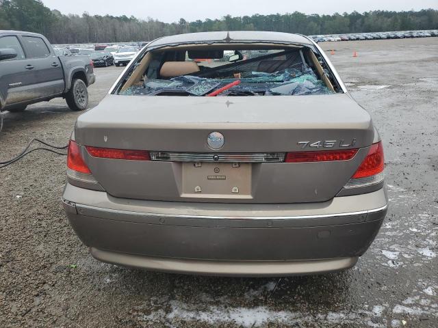 Photo 6 from auction – 2003 BMW 745 LI with VIN WBAGN63403DR09982