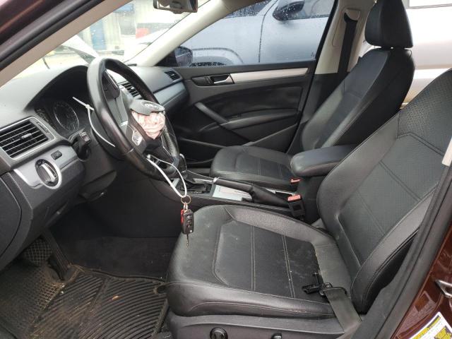 Photo 7 from auction – 2012 VOLKSWAGEN PASSAT SE with VIN 1VWBH7A39CC026034
