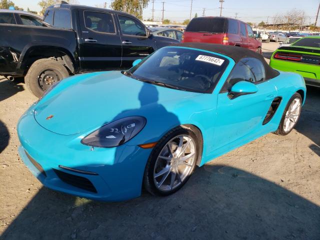PORSCHE BOXSTER 2017 with VIN WP0CA2A87HS220987 - Photo from auction