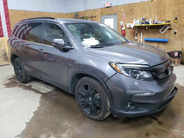 Photo 4 from auction – 2021 HONDA PILOT SE with VIN 5FNYF5H27MB008849