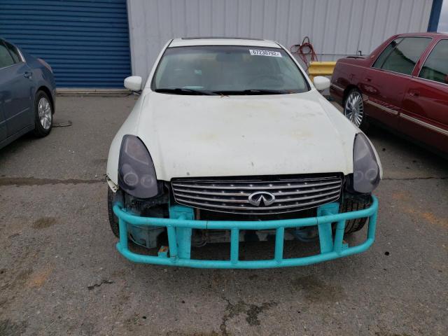 Photo 5 from auction – 2006 INFINITI G35 with VIN JNKCV54E06M701543