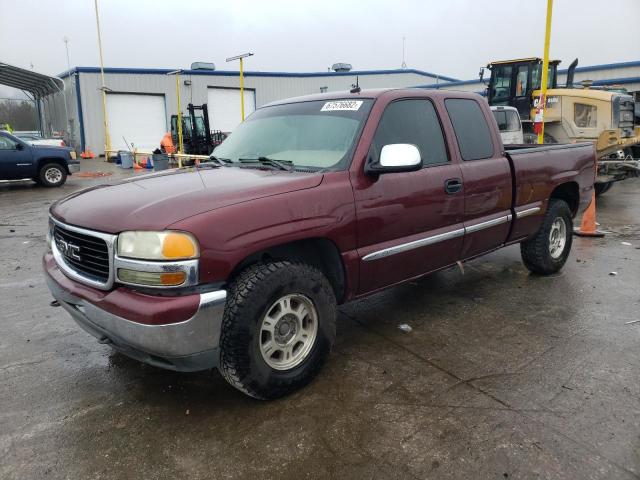 GMC NEW SIERRA 2002 with VIN 2GTEK19T121378189 - Photo from auction