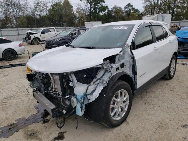 Photo 1 from auction – 2022 CHEVROLET EQUINOX LT with VIN 3GNAXKEV8NS104002