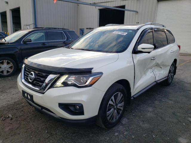 NISSAN PATHFINDER 2017 with VIN 5N1DR2MM8HC901168 - Photo from auction
