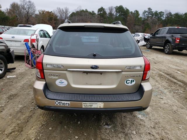 Photo 6 from auction – 2008 SUBARU OUTBACK with VIN 4S4BP60C687312470