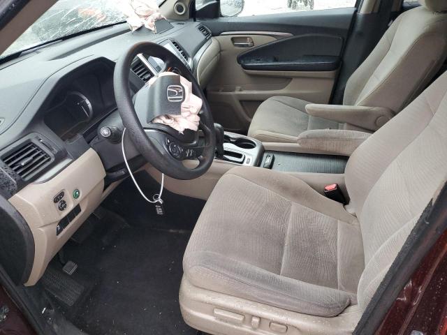 Photo 7 from auction – 2016 HONDA PILOT EX with VIN 5FNYF5H30GB001898