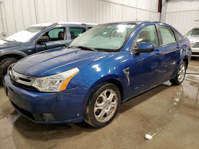 FORD FOCUS SE 2008 with VIN 1FAHP35N48W241434 - Photo from auction