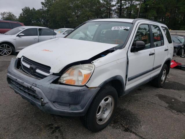 HONDA CR-V LX 2002 with VIN JHLRD68492C023710 - Photo from auction