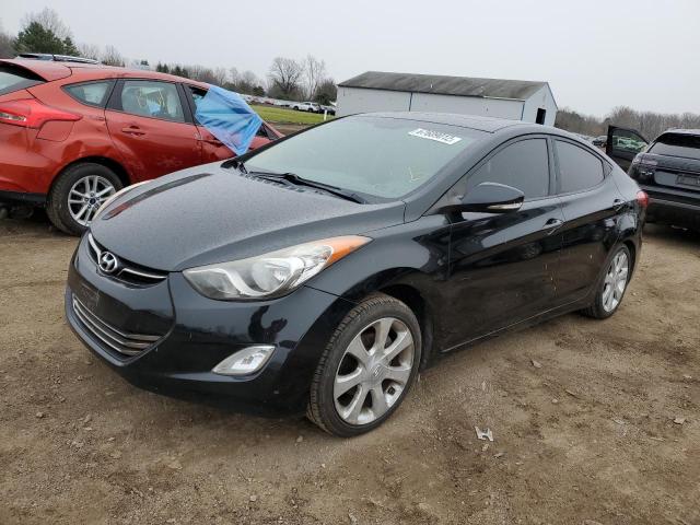 HYUNDAI ELANTRA GL 2011 with VIN 5NPDH4AE6BH012235 - Photo from auction