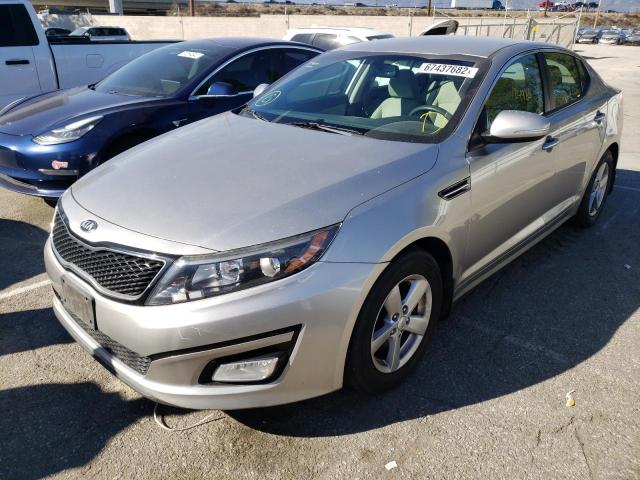KIA OPTIMA LX 2014 with VIN 5XXGM4A72EG336549 - Photo from auction