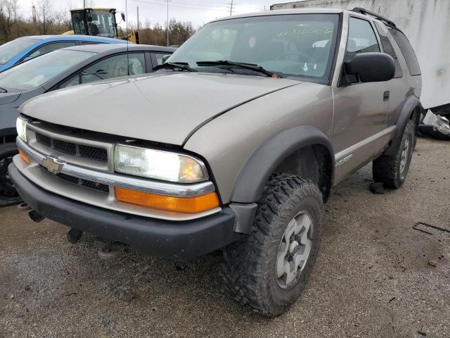 CHEVROLET BLAZER 2002 with VIN 1GNCT18WX2K161893 - Photo from auction