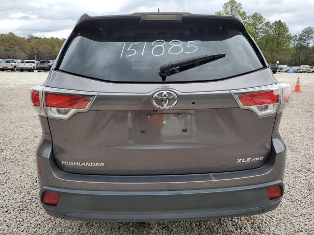 Photo 6 from auction – 2014 TOYOTA HIGHLANDER with VIN 5TDJKRFH6ES047683
