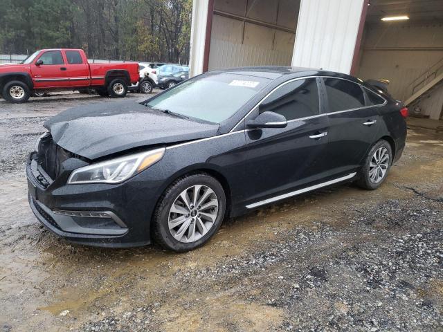 HYUNDAI SONATA SPO 2015 with VIN 5NPE34AF9FH034568 - Photo from auction