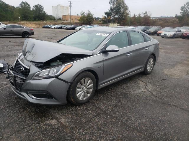 HYUNDAI SONATA HYB 2017 with VIN KMHE24L11HA059359 - Photo from auction
