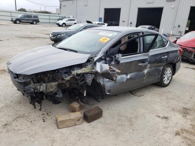 NISSAN SENTRA S 2019 with VIN 3N1AB7AP8KL628657 - Photo from auction