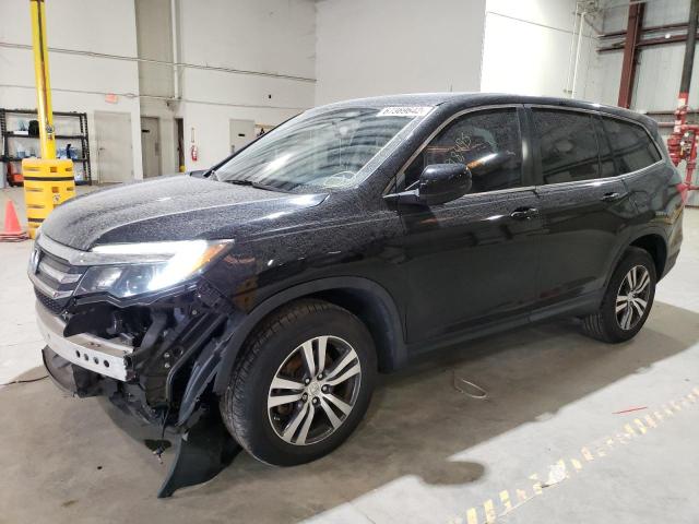 HONDA PILOT EXLN 2016 with VIN 5FNYF6H7XGB013596 - Photo from auction