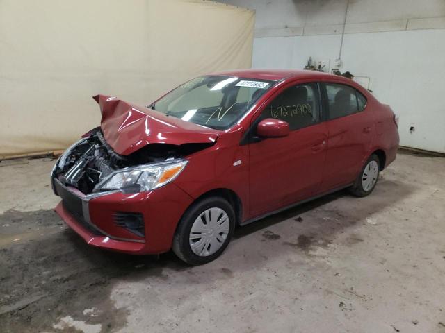 MITSUBISHI MIRAGE G4 2021 with VIN ML32FUFJ3MHF04425 - Photo from auction