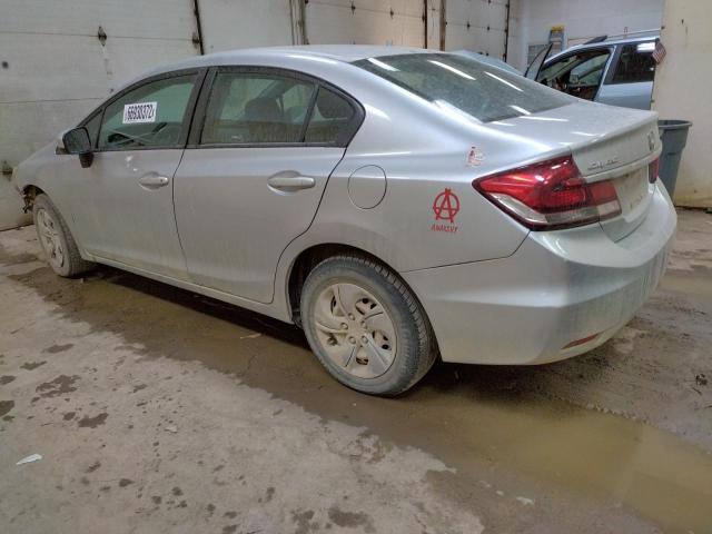 Photo 2 from auction – 2015 HONDA CIVIC LX with VIN 19XFB2F50FE019036