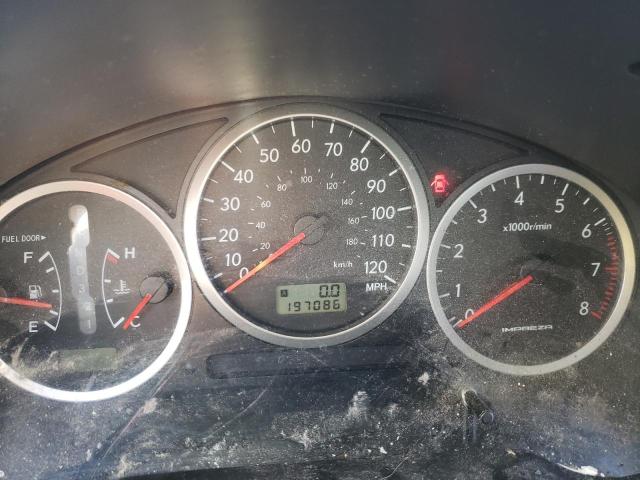 Photo 9 from auction – 2006 SUBARU IMPREZA OU with VIN JF1GG68656H803439