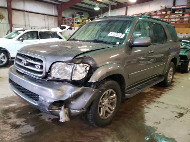 TOYOTA SEQUOIA LI 2003 with VIN 5TDZT38AX3S172535 - Photo from auction
