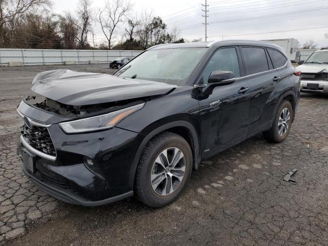 TOYOTA HIGHLANDER 2021 с VIN 5TDHBRCH2MS529374 - Фото с аукциона
