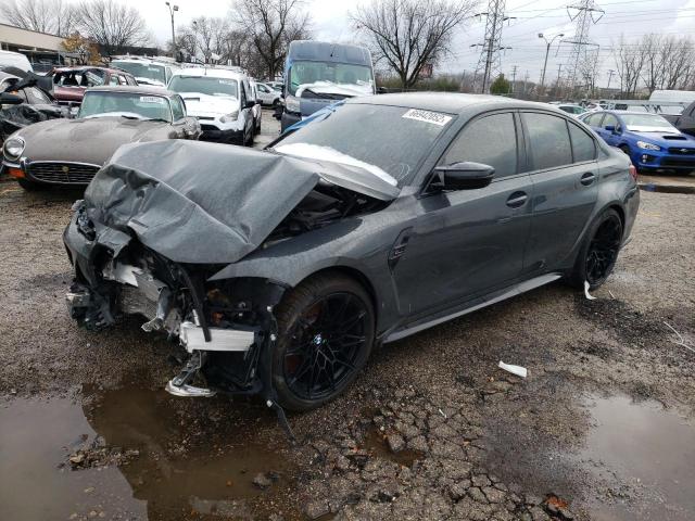 BMW M3 COMPETI 2022 with VIN WBS43AY01NFL64993 - Photo from auction