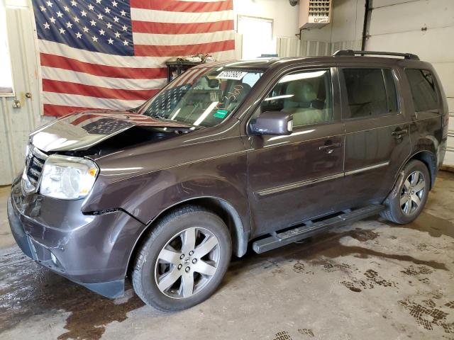 Photo 1 from auction – 2013 HONDA PILOT TOUR with VIN 5FNYF4H92DB061840