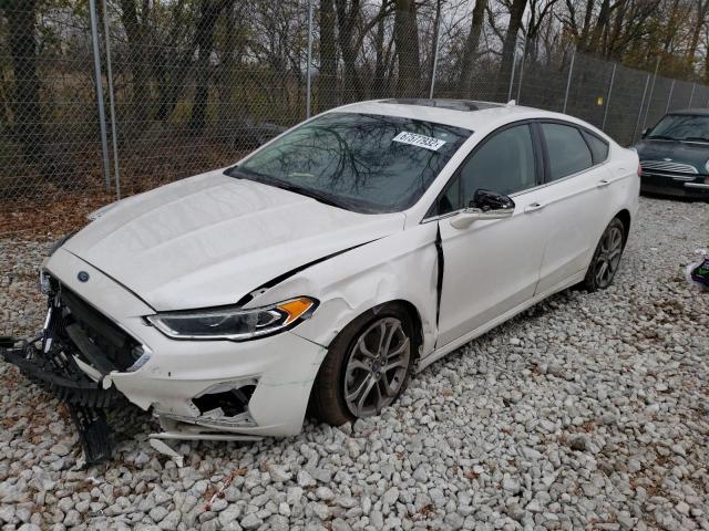 FORD FUSION SEL 2020 with VIN 3FA6P0CD1LR225896 - Photo from auction
