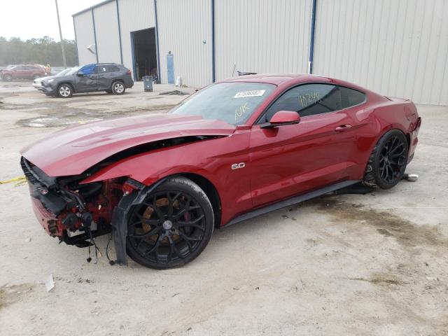 FORD MUSTANG GT 2017 with VIN 1FA6P8CF6H5301431 - Photo from auction