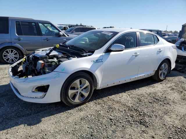 KIA OPTIMA HYB 2016 with VIN KNAGM4AD1G5093097 - Photo from auction