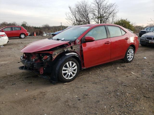 TOYOTA COROLLA L 2017 with VIN 2T1BURHE4HC874001 - Photo from auction