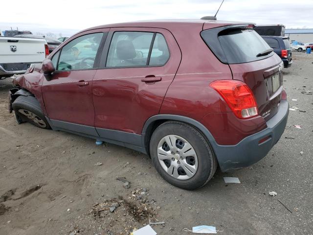 Photo 2 from auction – 2016 CHEVROLET TRAX LS with VIN 3GNCJKSB2GL269688