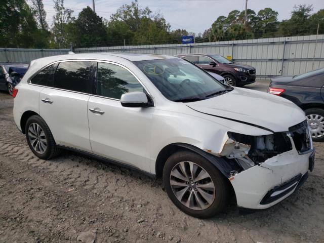 Photo 4 from auction – 2014 ACURA MDX TECHNO with VIN 5FRYD4H46EB035221