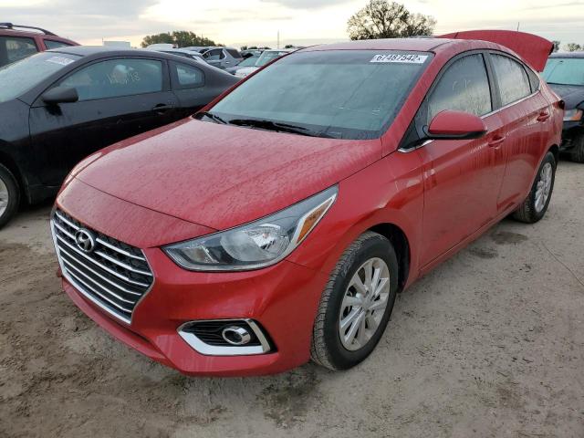 HYUNDAI ACCENT SE 2021 with VIN 3KPC24A60ME145196 - Photo from auction