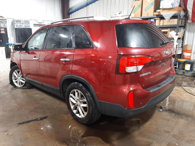 Photo 2 from auction – 2015 KIA SORENTO LX with VIN 5XYKTDA64FG603790